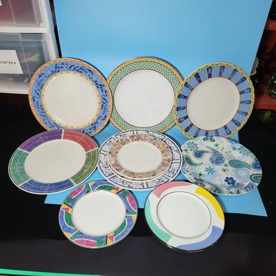 Plates with Blues Lot