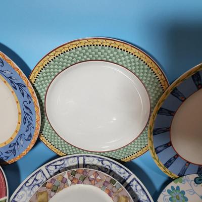 Plates with Blues Lot
