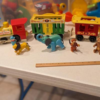 Vintage Fisher Price Circus Train