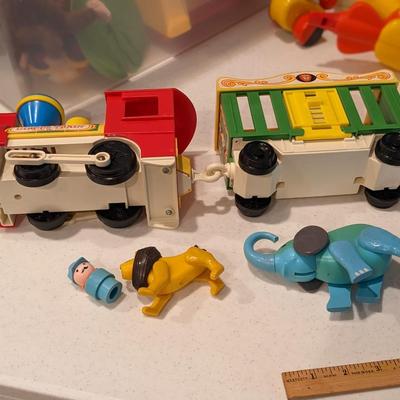 Vintage Fisher Price Circus Train