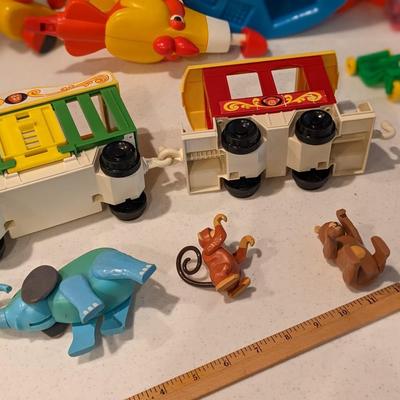 Vintage Fisher Price Circus Train