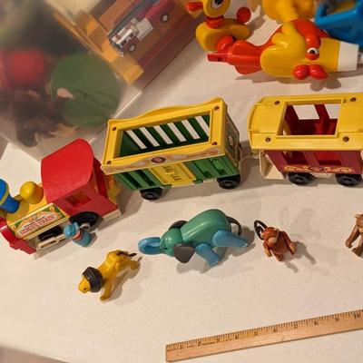 Vintage Fisher Price Circus Train