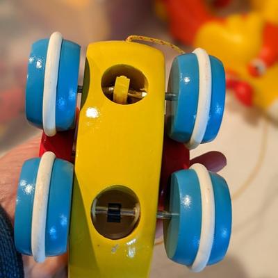 BRIO- Wooden Duck Pull Toy from Sweden