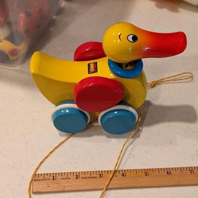 BRIO- Wooden Duck Pull Toy from Sweden