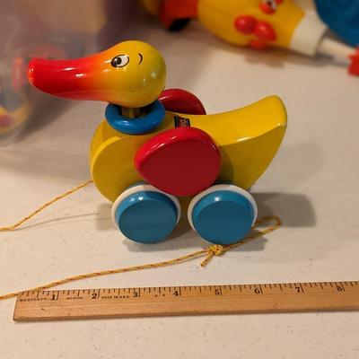 BRIO- Wooden Duck Pull Toy from Sweden