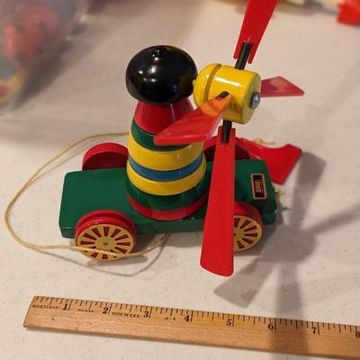 BRIO WINDMILL WOOD PULL TOY - EXCELLENT