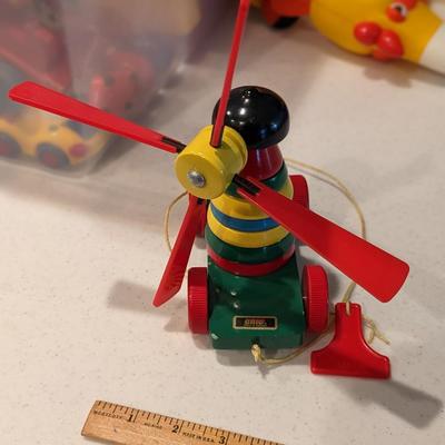 BRIO WINDMILL WOOD PULL TOY - EXCELLENT