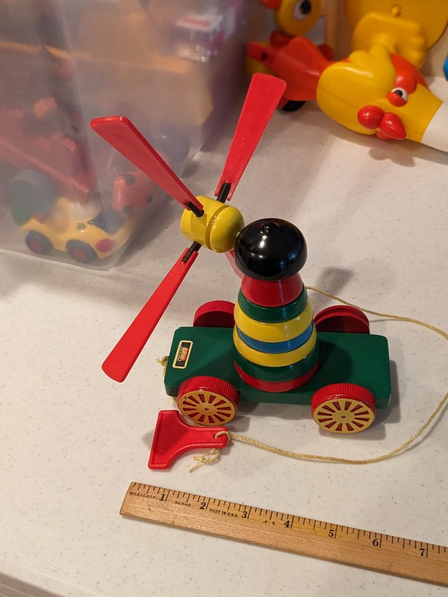 Brio duck pull toy sale