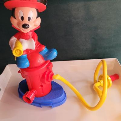 Vintage Mickey Mouse Sprinkler Toy -Water Play