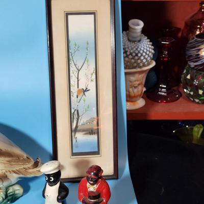 Misc. Lot with Vintage Ceramic Duck