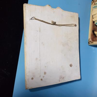 Victorian Chalkware Wall Plaques