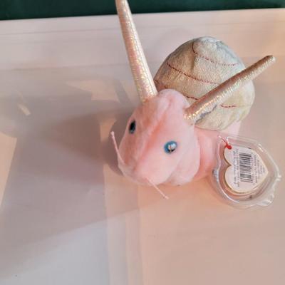 Vintage Beanie Babies "Swirly" Snail