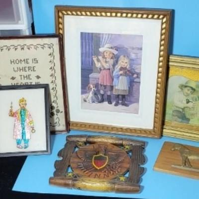 Vintage Wall Art Lot