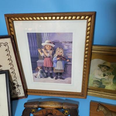 Vintage Wall Art Lot
