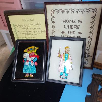 Vintage Wall Art Lot