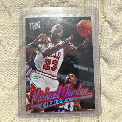 1996 fleer metal michael jordan