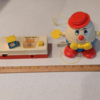 Vintage Fisher Price Pocket Camera and Humpty Dumpty