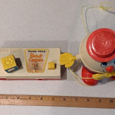 Vintage Fisher Price Pocket Camera and Humpty Dumpty