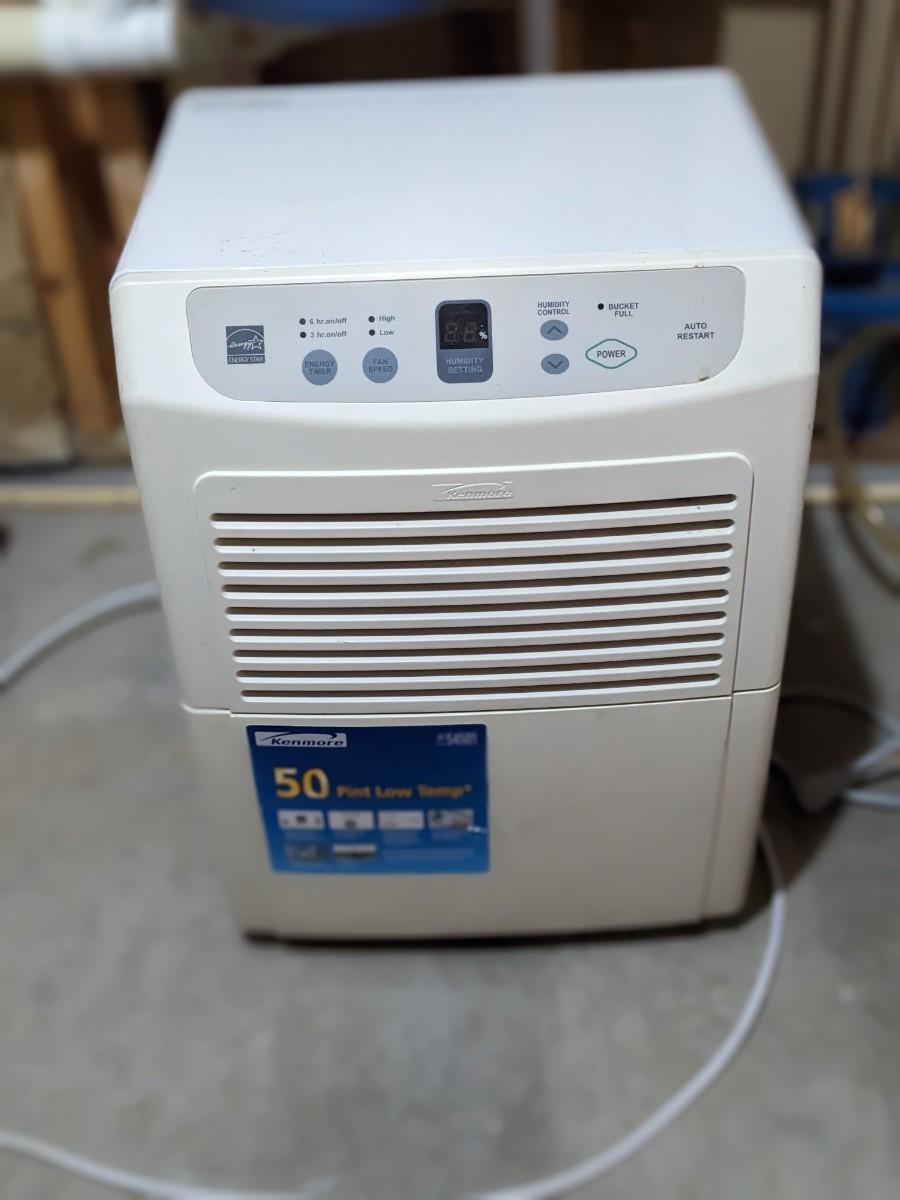 Kenmore 54501 50 Pint Dehumidifier