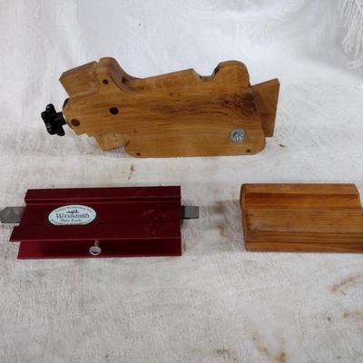 Wooden Hand Planers and Tool Sharpener