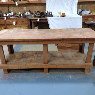 Wooden Work Bench