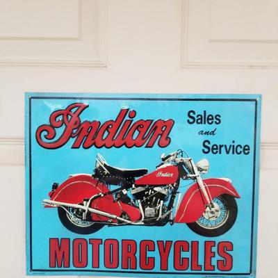 Indian Motorcycle Signs