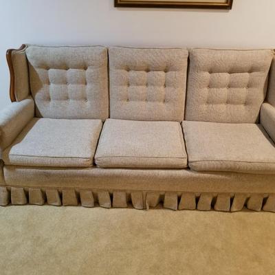 Cushioned Sofa