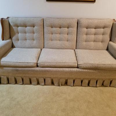 Cushioned Sofa