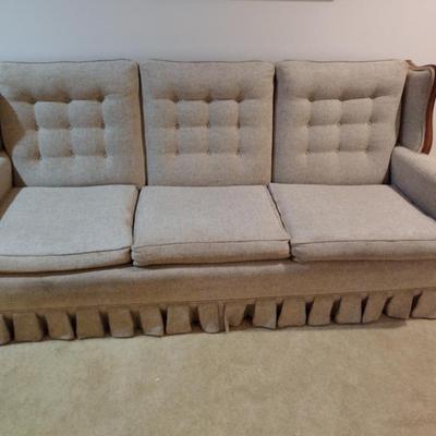 Cushioned Sofa