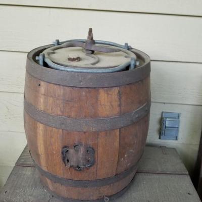 Butter Churn with Stand