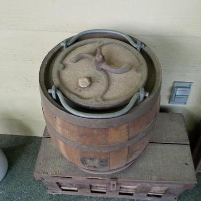 Butter Churn with Stand