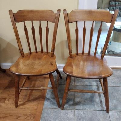 4 Wood Chairs