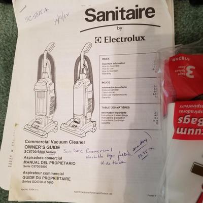 Sanitaire Commercial Vacuum