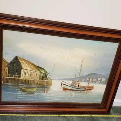 Docked Boats 