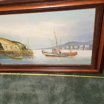 Docked Boats 