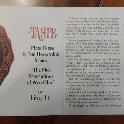 Chinese Cinnabar Plates
