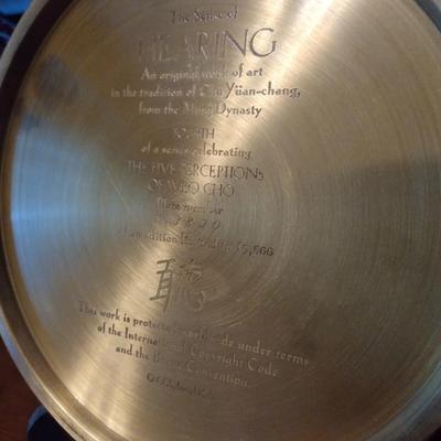 Chinese Cinnabar Plates