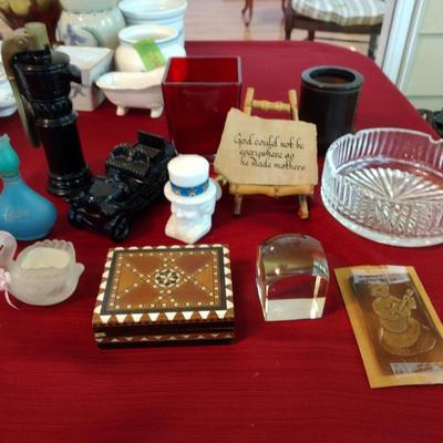 Various Collectibles Including Avon