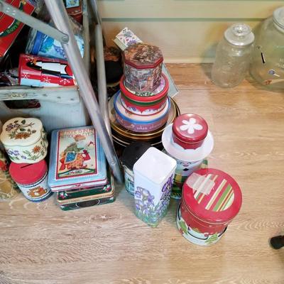 Large Variety of Tins