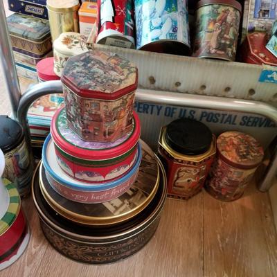 Large Variety of Tins