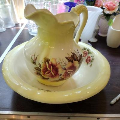 Wash Pitcher and Basin