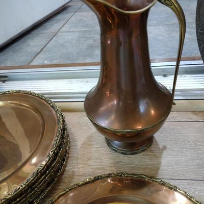 Plates, Platters and a Pitcher