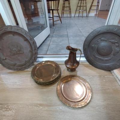 Plates, Platters and a Pitcher