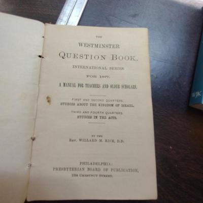 Antique and Vintage Books