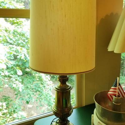Brass Tone Lamp