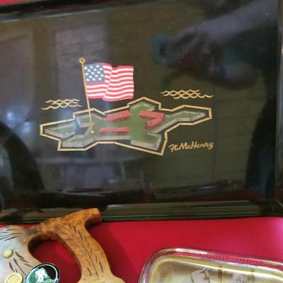 Ft. McHenry Tray and Commemorative Goods