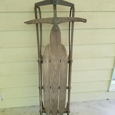 Wood & Metal Sled