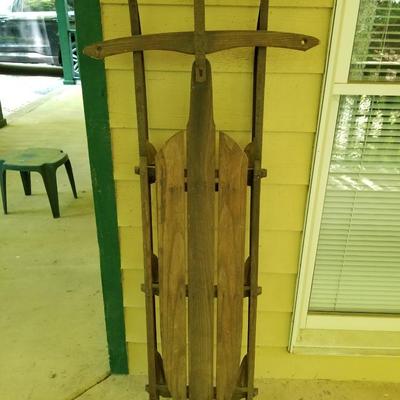 Wood & Metal Sled