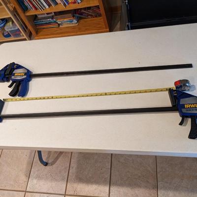 2 New IRWIN 36" Clamps