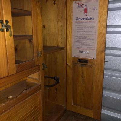 Vintage Hand made Amish Hoosier